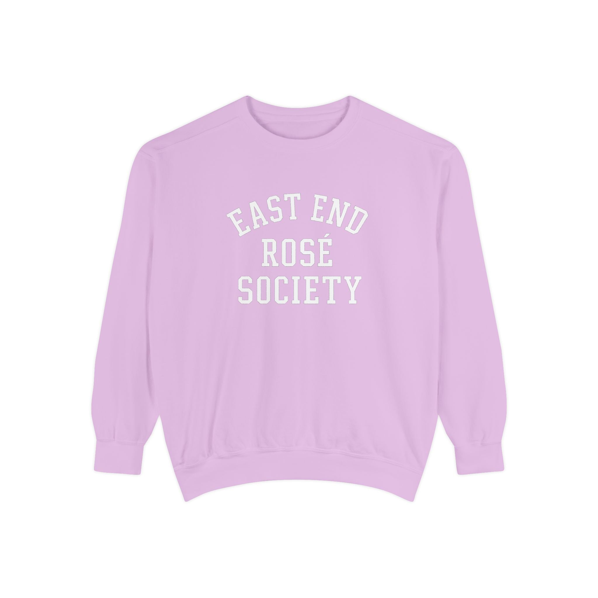 EAST END ROSÉ SOCIETY SWEATSHIRT - VIOLET