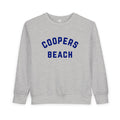 COOPERS BEACH TODDLER SWEATSHIRT - LIGHT GREY