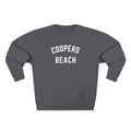 COOPERS BEACH CREWNECK SWEATSHIRT - CHARCOAL HEATHER