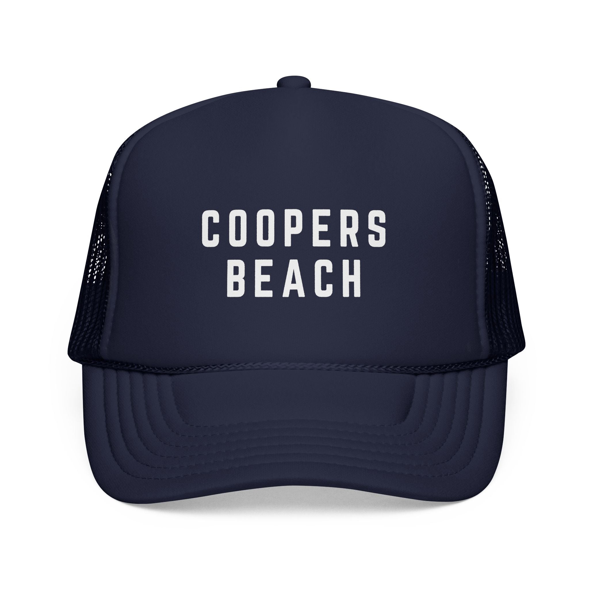 COOPERS BEACH TRUCKER CAP - NAVY