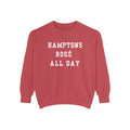 THE HAMPTONS ROSÉ ALL DAY SWEATSHIRT - CRIMSON