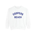 COOPERS BEACH SWEATSHIRT — WHITE