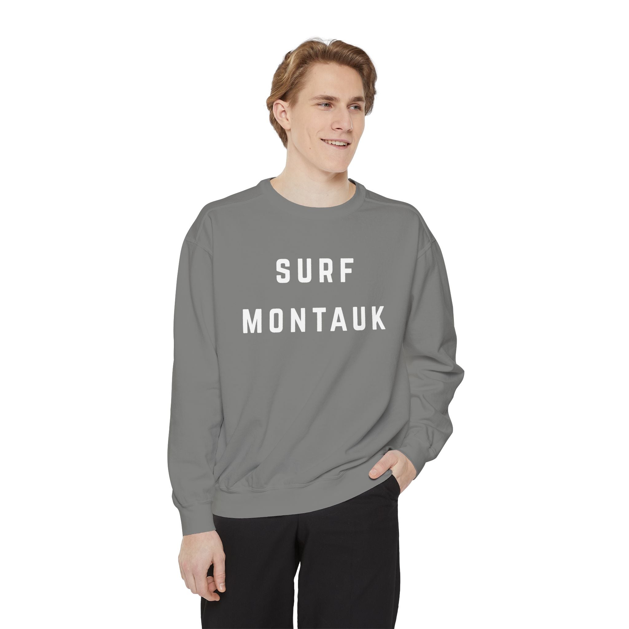 SURF MONTAUK SWEATSHIRT - GREY