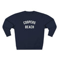 COOPERS BEACH CREWNECK SWEATSHIRT - NAVY