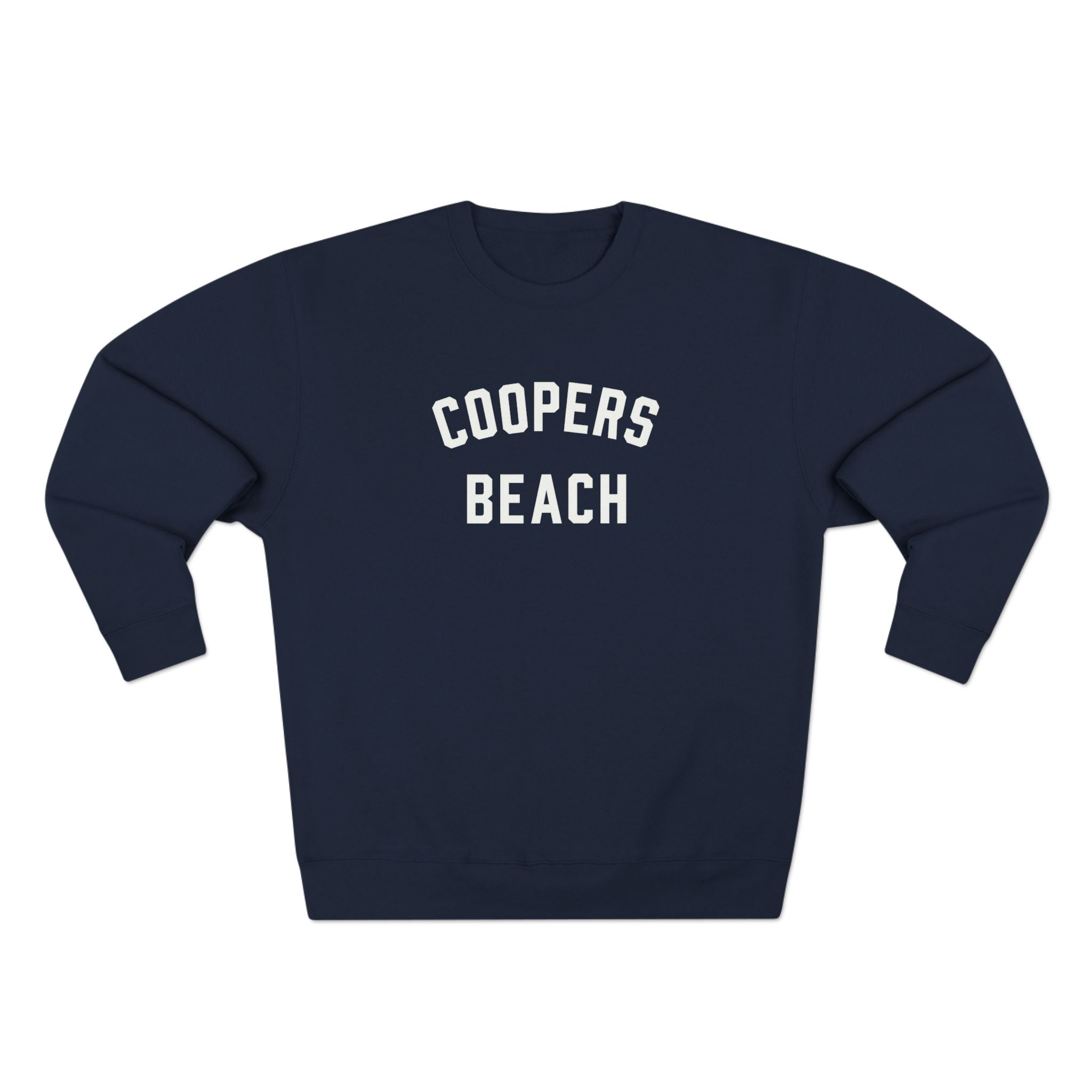 COOPERS BEACH CREWNECK SWEATSHIRT - NAVY